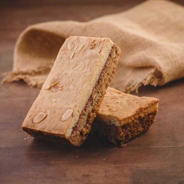 Cherry Bakewell Flapjack - 1 Giant Flapjack | Gluten-Free Food Gifts | Taste of the West Silver Winner | Locally Sourced Ingredients