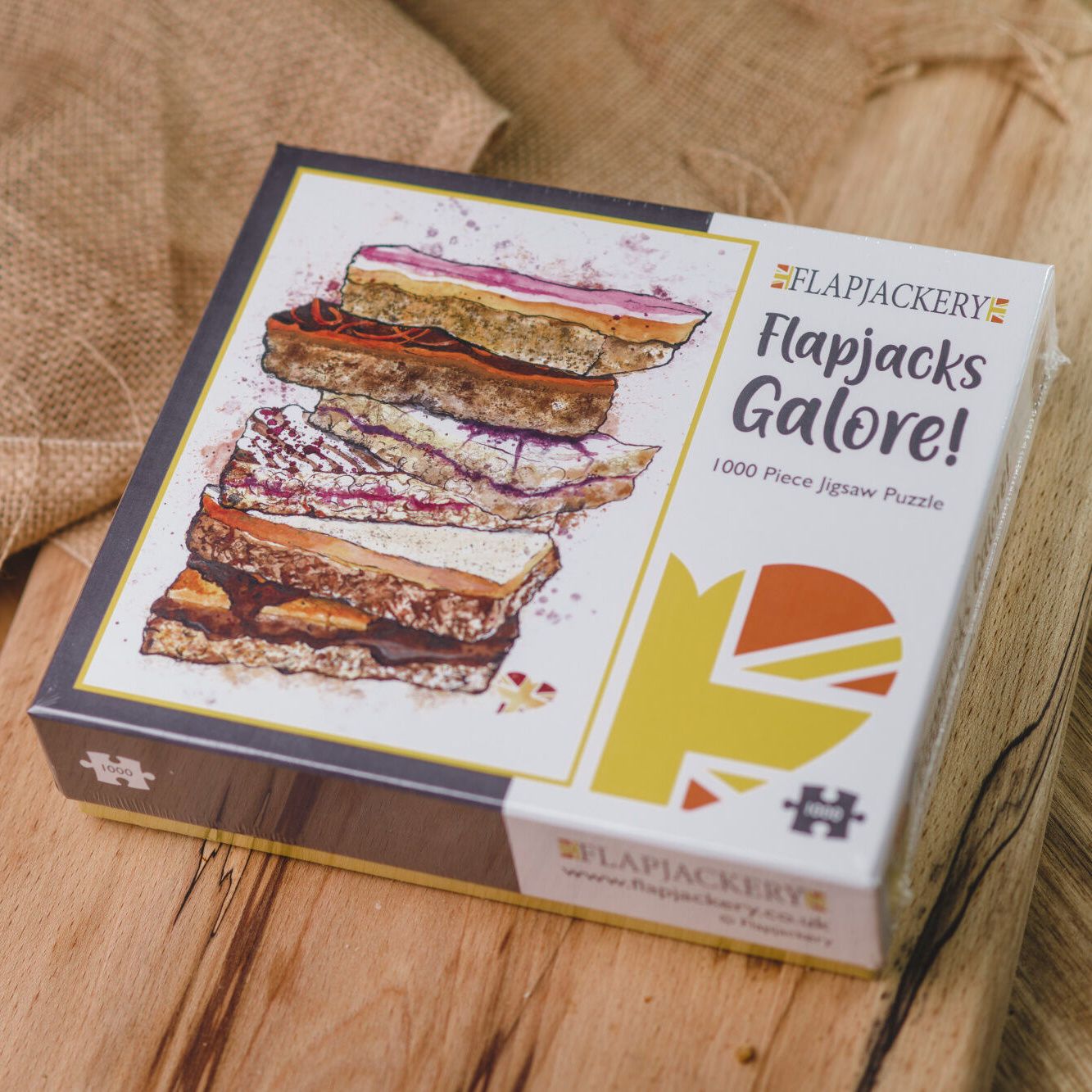 Flapjackery Flapjacks Galore 1000 Piece Jigsaw Puzzle