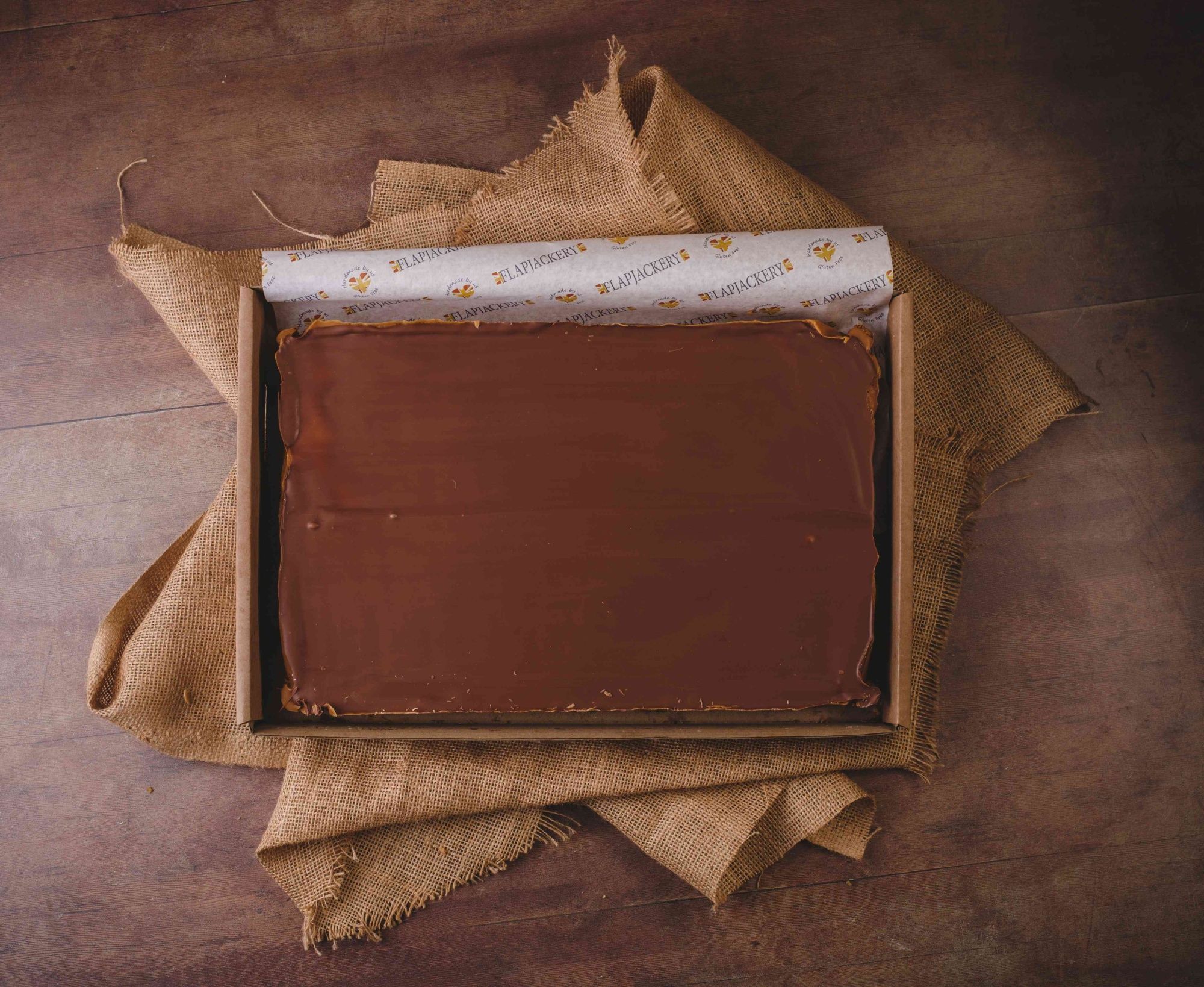Millionaires Flapjack Platter | Tray | Cut Into 12-96 Pieces | Gluten Free | No Palm Oil