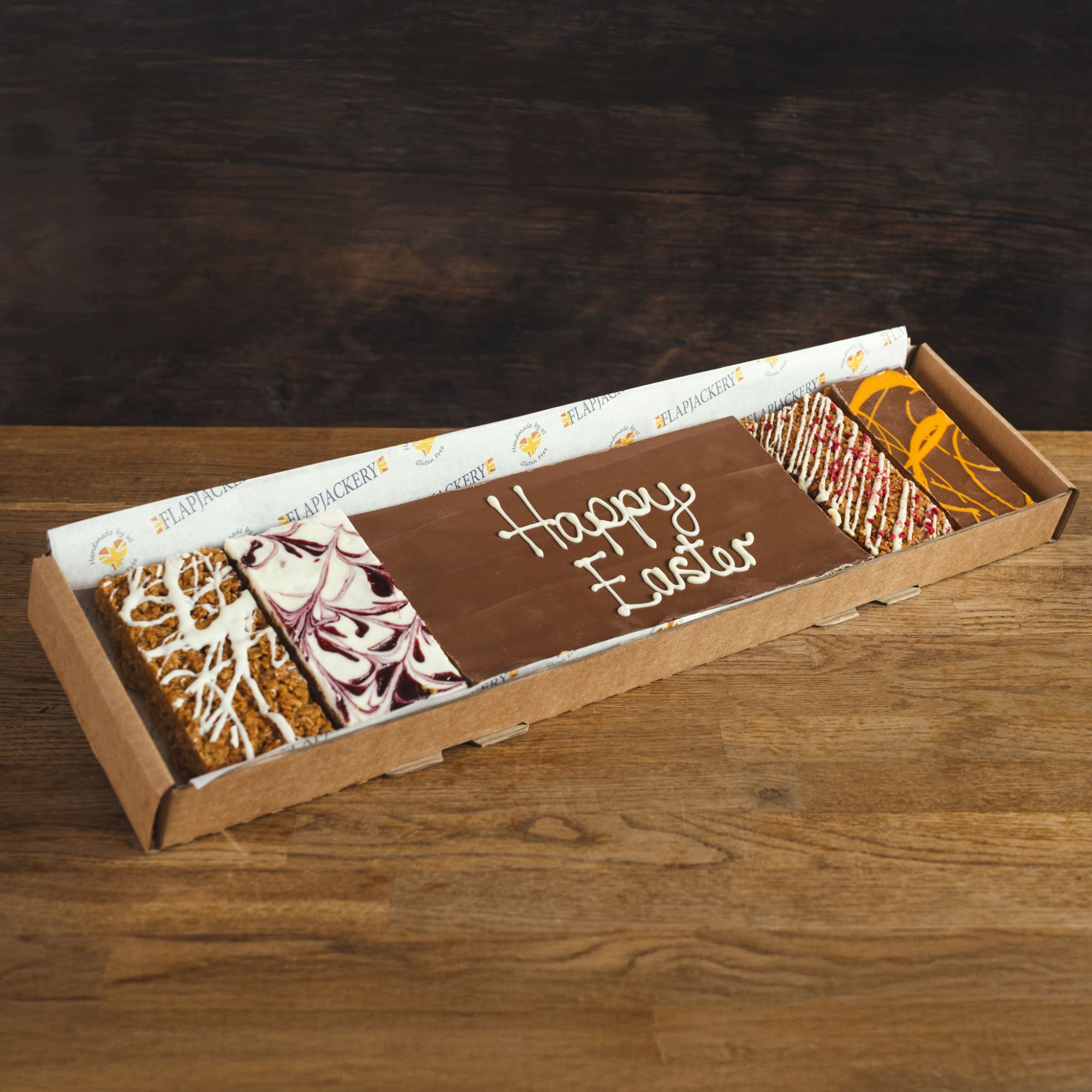 Create Your Own Easter Flapjack Box - Millionaires Message Plaque with 4 Additional Flapjacks