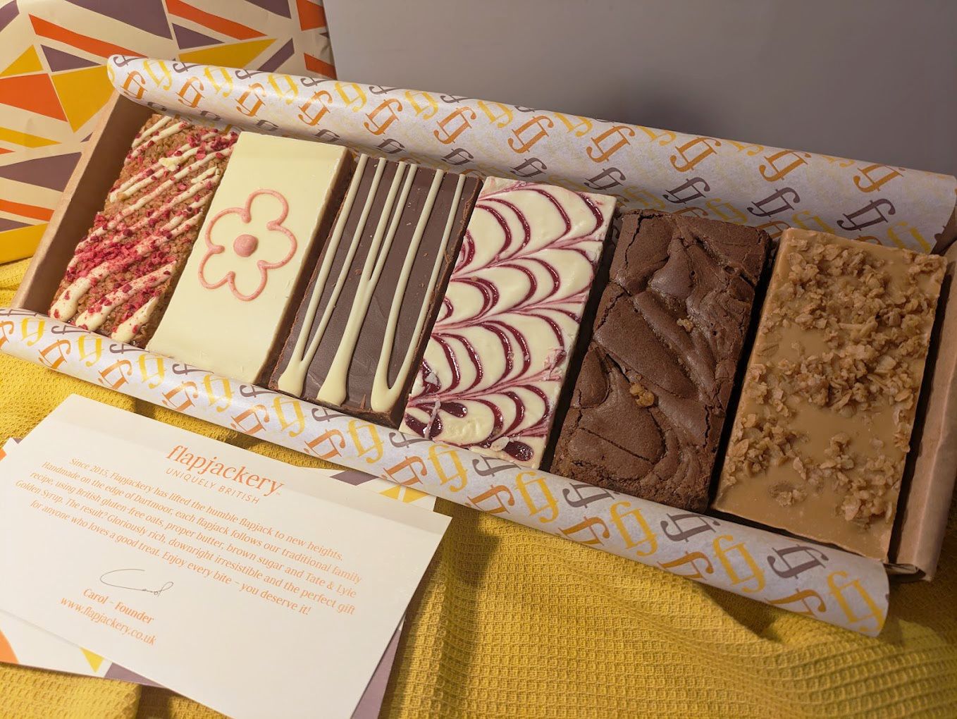 Mother's Day Box of 6 - 6 Giant Flapjacks