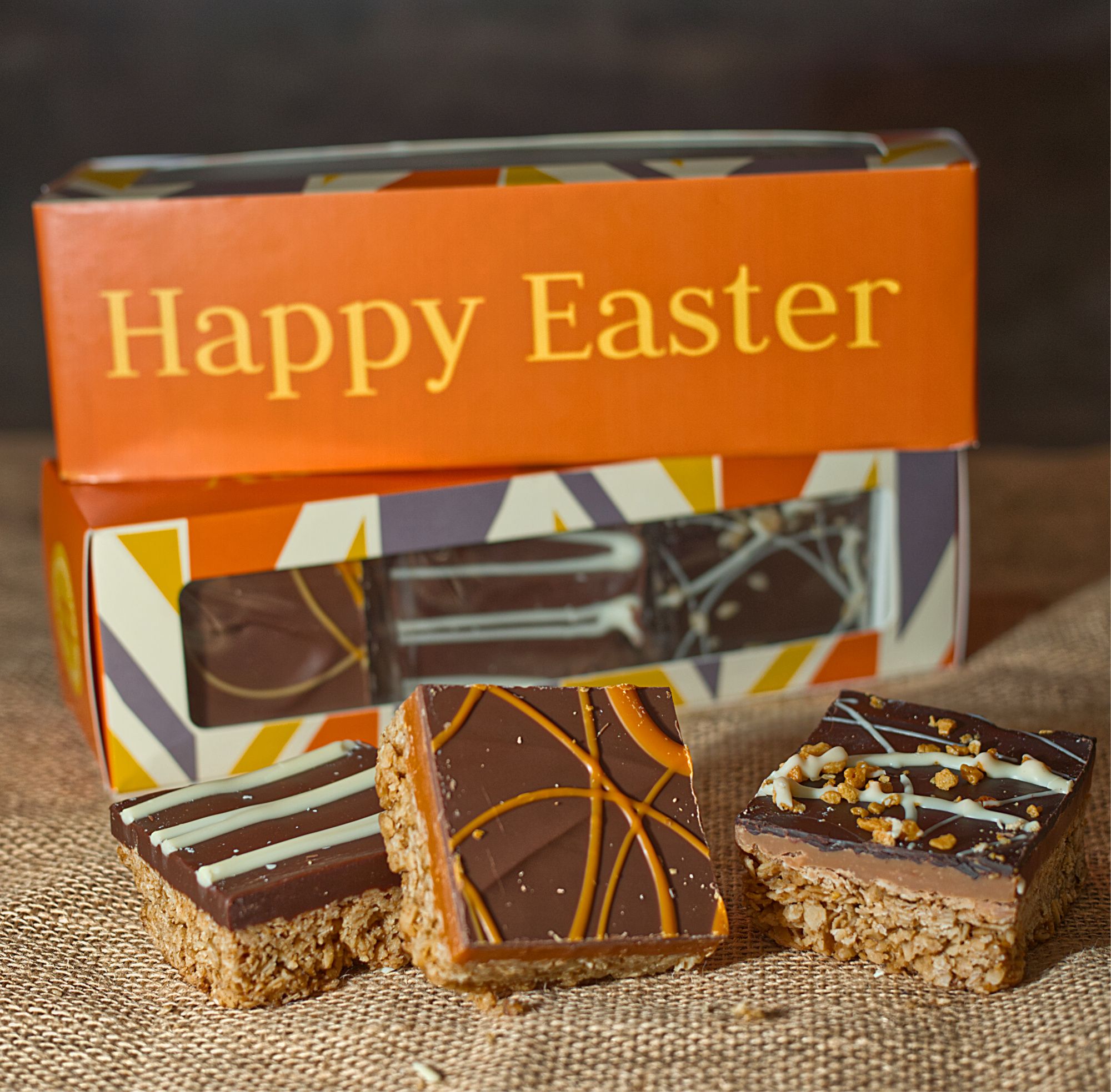 Easter Favourites Flapjack Tower - 6 Half Pieces