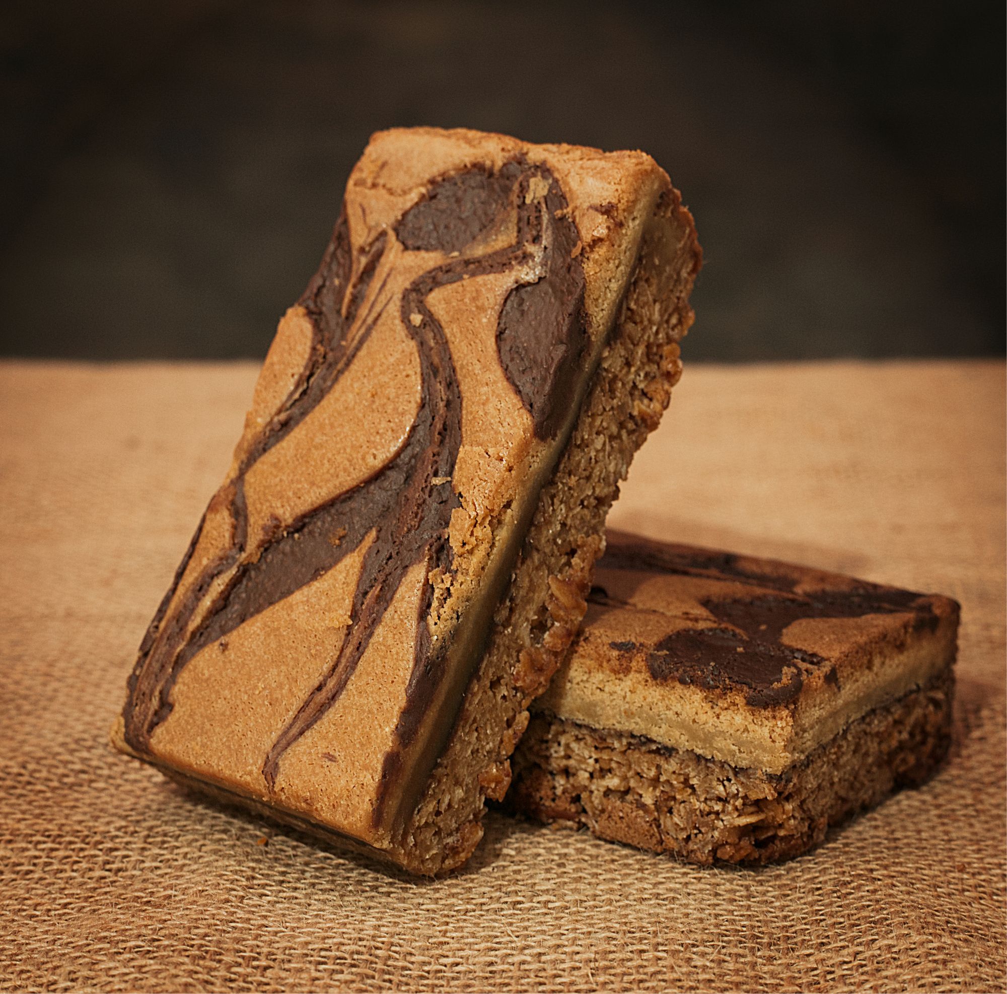 Hazelnut Blondie Flapjack - 3 Giant Flapjacks