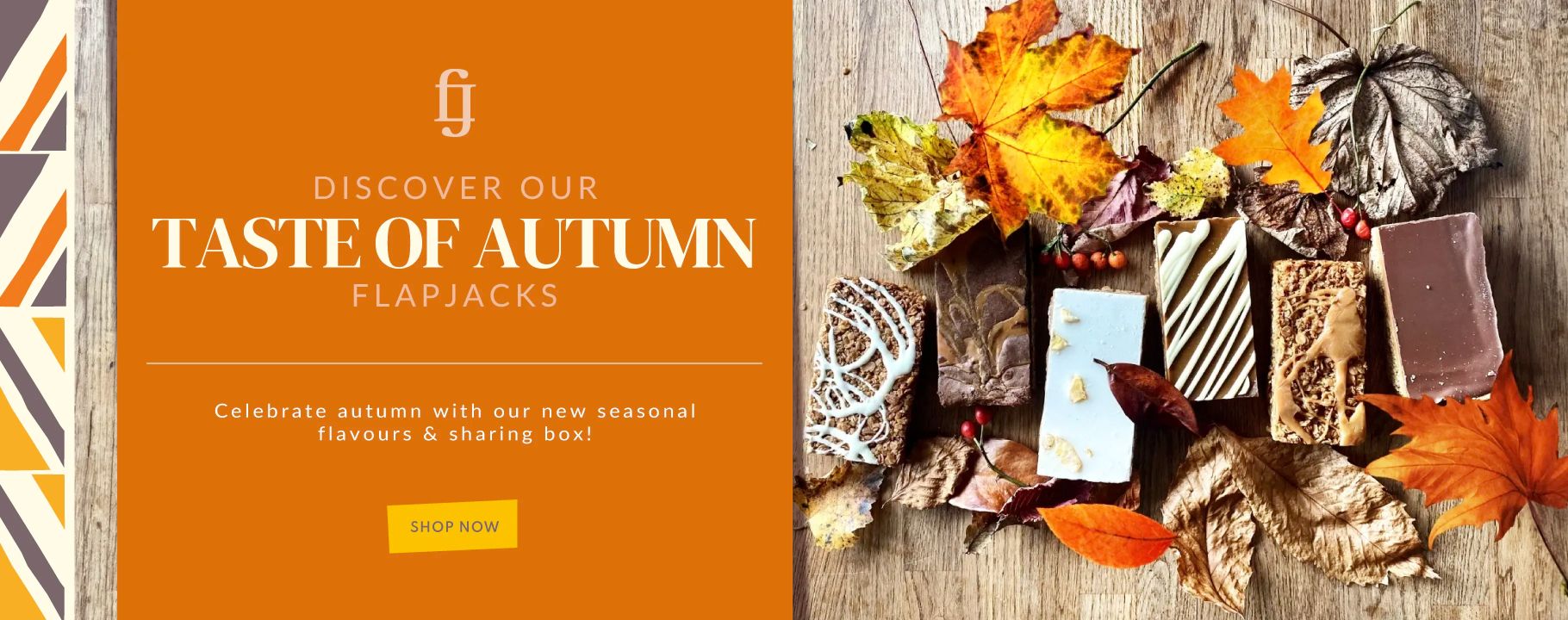 Taste Of Autumn Flapjacks