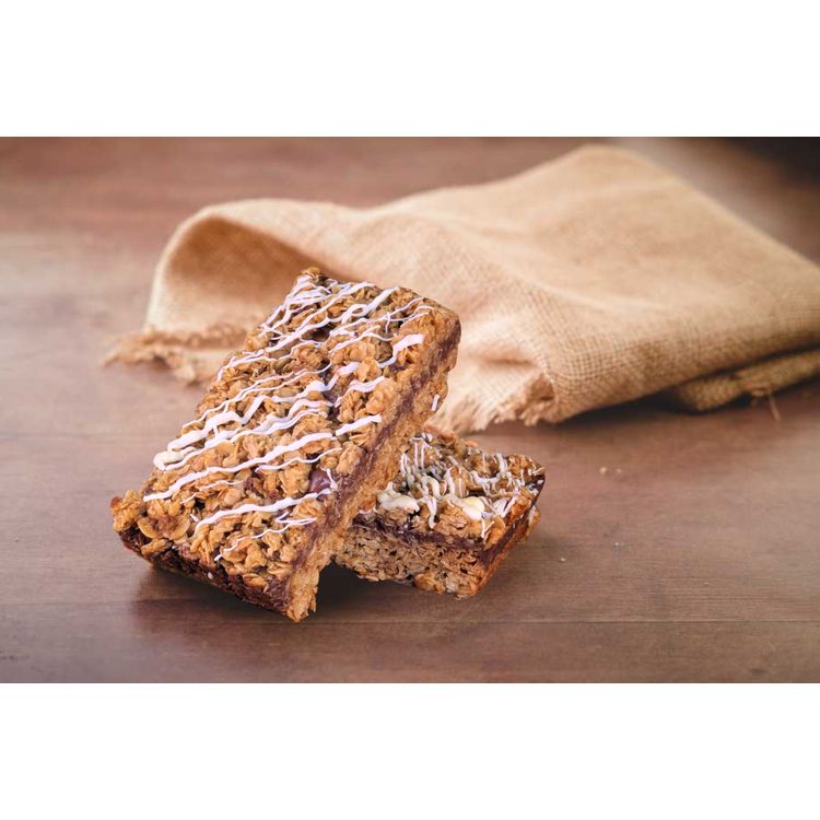 Creamy Hazelnut Chocolate Flapjack