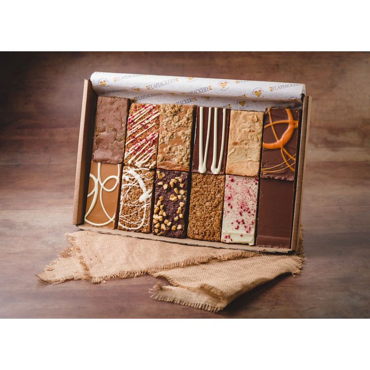 Birthday Selection Flapjack Box