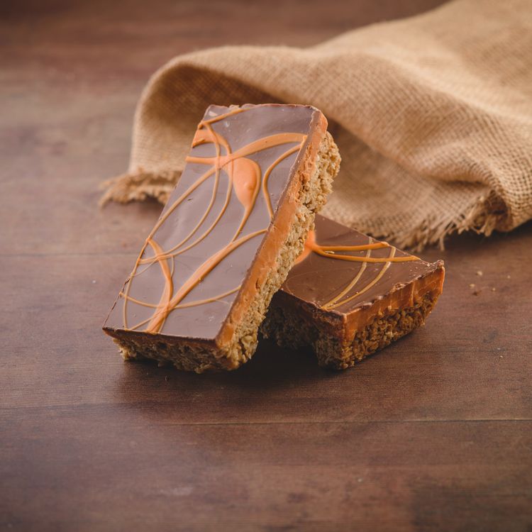Milk Chocolate Orange Half Flapjack