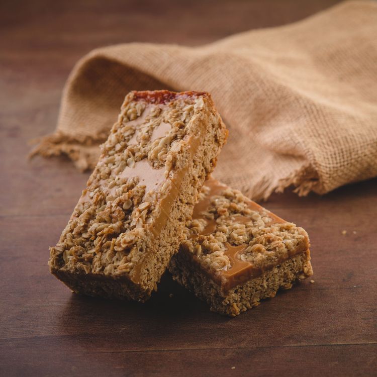 Salted Caramel Fudge Half Flapjack