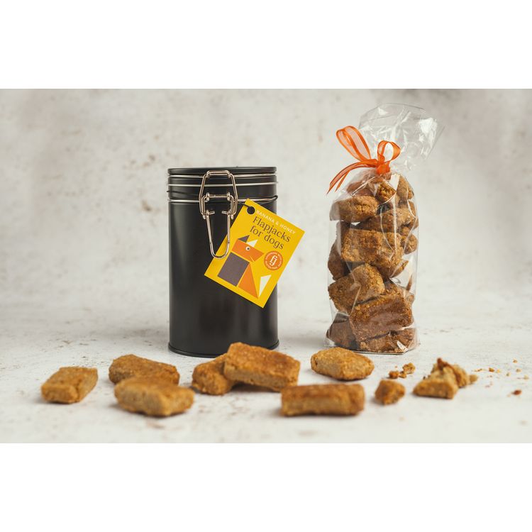 Flapjacks for Dogs in a 260g Tin
