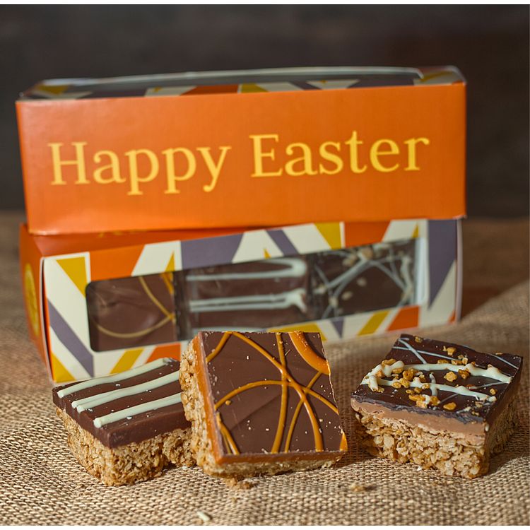 Easter Favourites Flapjack Tower