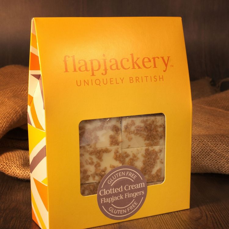 Clotted Cream Flapjack Fingers Box