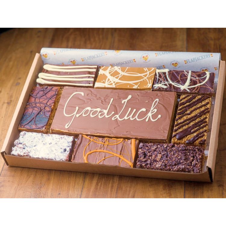 Good Luck Message Flapjack Box