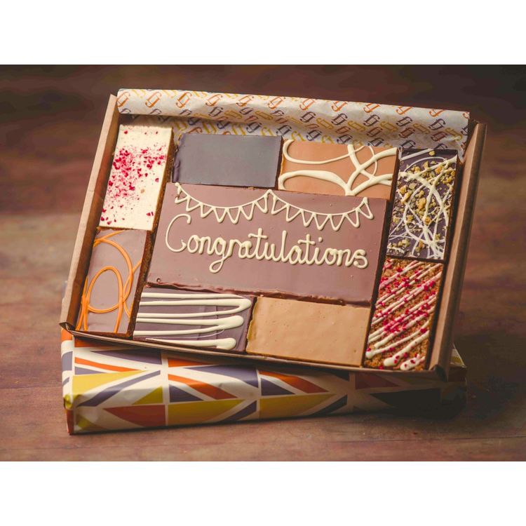 Congratulations Message Flapjack Box