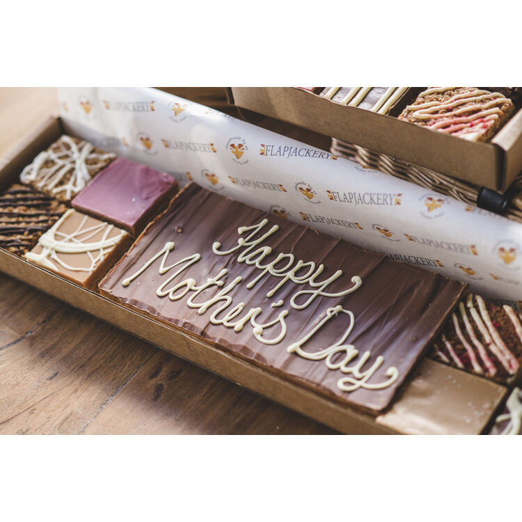 Personalised 'Happy Mother's Day' Flapjack Box