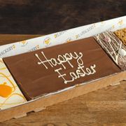 Large Message Flapjack Plaque With White Chocolate Message additional 2