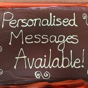 Personalised Giant Flapjack additional 2
