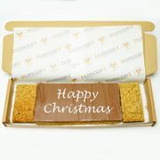 Happy Christmas - Message Flapjack Box additional 2
