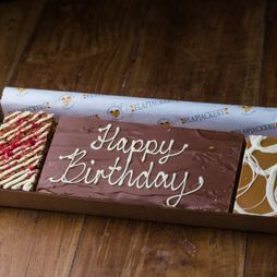 Happy Birthday Message Flapjack Box