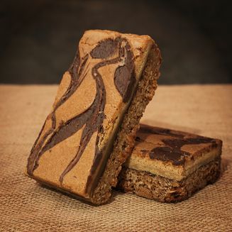 Hazelnut Blondie Flapjack