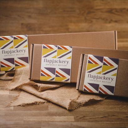 Creamy Hazelnut Chocolate Flapjack alternative