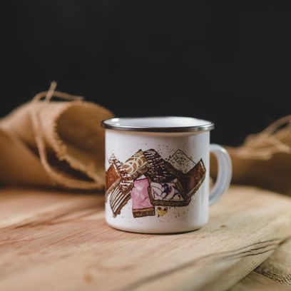 Flapjackery Exclusive Enamel Mug alternative