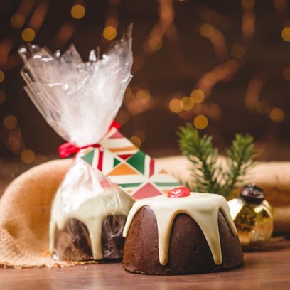 Chocolate Christmas Pudding - 340gms alternative