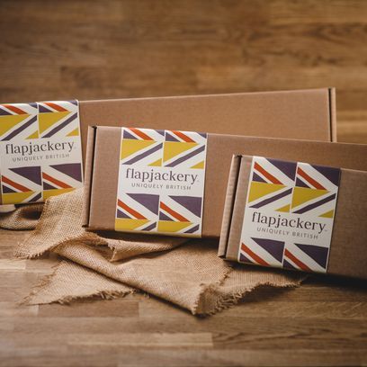 Peanut Butter &amp; Raspberry Jam Flapjack (Vegan) - 1 Giant Flapjack alternative