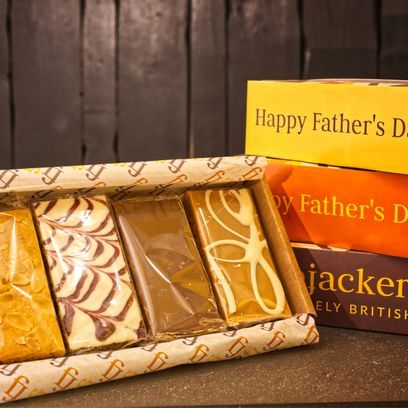 Father's Day Box of 4 Flapjacks
