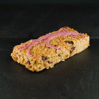 Jewelled orange and cranberry flapjack - 1 Giant Flapjack alternative