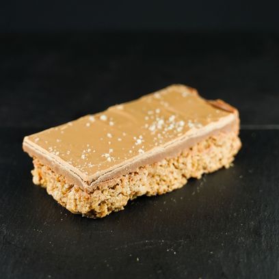 Festive Golden Caramel Flapjack - 1 Giant Flapjack