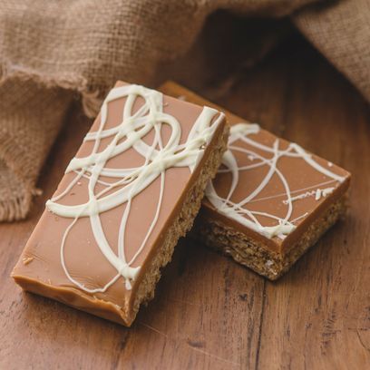 Clotted Cream Flapjack Bite Bag alternative