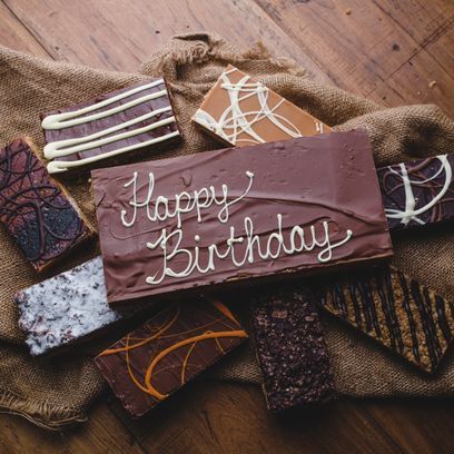 Happy Birthday Message Flapjack Box alternative