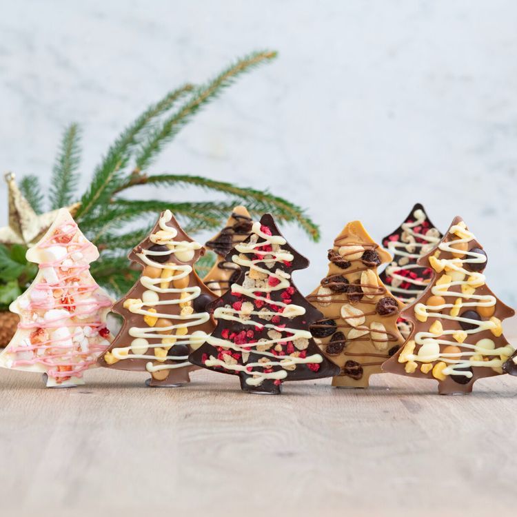 Hanging Chocolate Christmas Tree Decoration